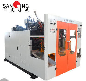 Secchio di plastica della stazione della macchina 2 dello stampaggio mediante soffiatura dell'HDPE ISO9001 che fa 3.5*2.1*2.2m