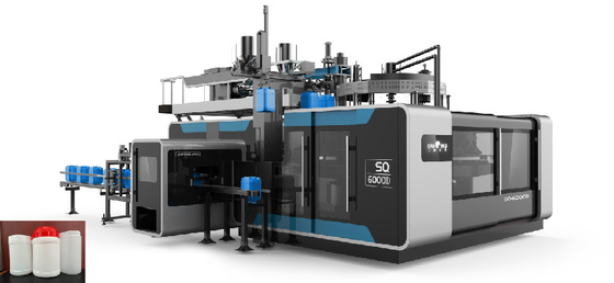 Alta efficienza di modellatura della macchina 6 rotatori dello stampaggio mediante soffiatura del CE Sq-Sf-25l