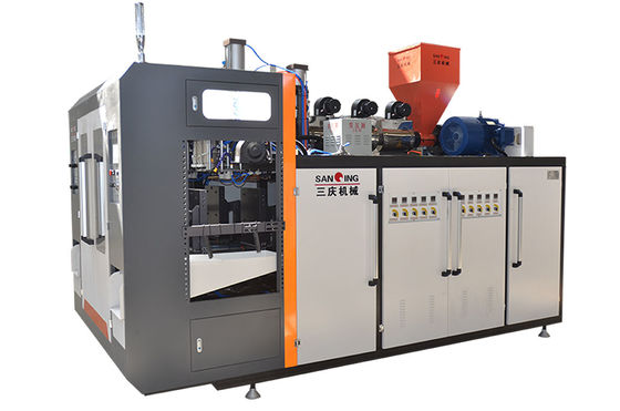 Qualità  CE Jar Blow Molding Machine 2 Die Heads Plastic Water Bottle Blowing Machine 11kw Fabbrica